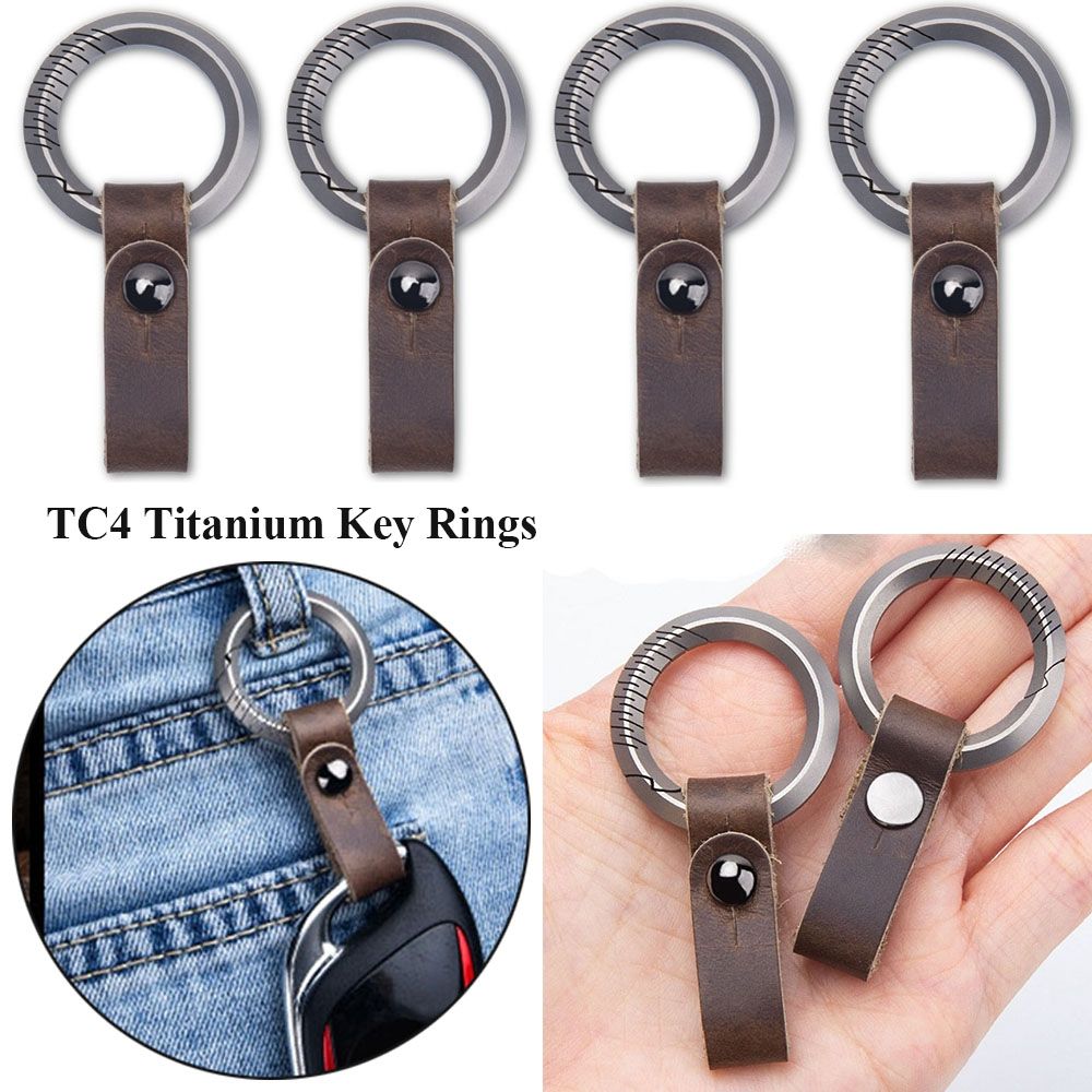 Edc Concealed Carry Belt - 티타늄 합금 가죽 허리 벨트 버클