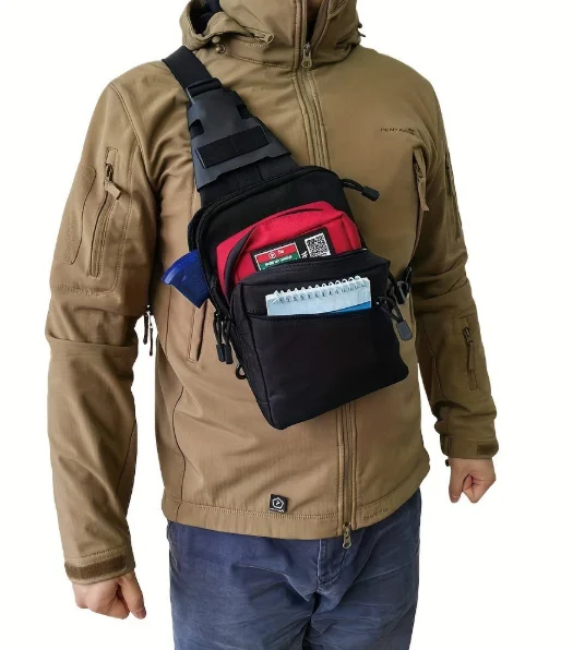 Edc Concealed Carry Sling Bag - 전술용 은닉 휴대 슬링백: EDC용 빠른