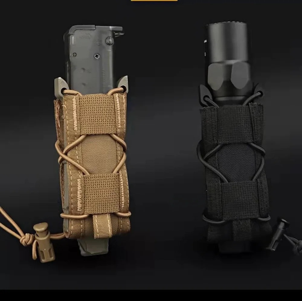 Edc Carry Knife - 9MM 권총 단일 잡지 주머니 Molle