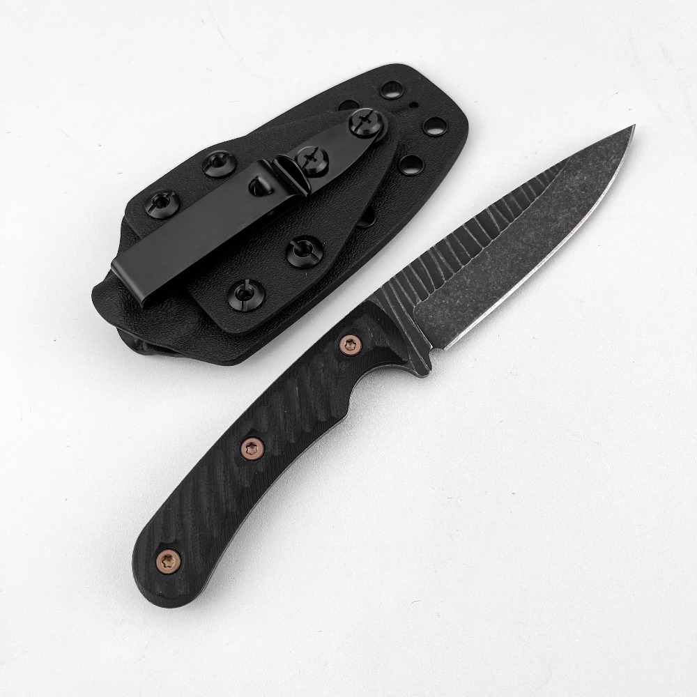 Edc Carry Fixed Blade - 풀탱 부시크래프트 나이프 D2 블레이드 미끄럼