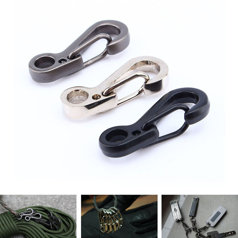 Edc Carry Kit - 10개/세트 미니 카라비너 파라코드 전술 장비