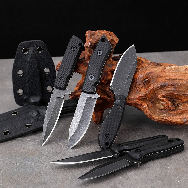 Edc Carry Fixed Blade - 5CR15 스테인레스 스틸 소형 고정 블레이드