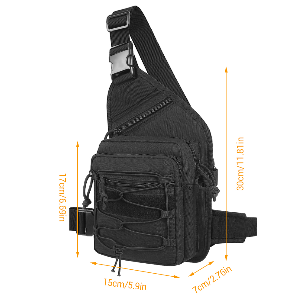 Edc Concealed Carry Sling Bag - 숨김 휴대용 가방 전술 크로스바디 슬링