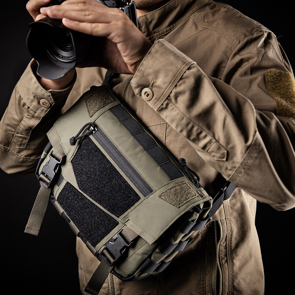 Edc Concealed Carry Sling Bag - 전술 EDC 슬링백 가슴형 경량 숄더