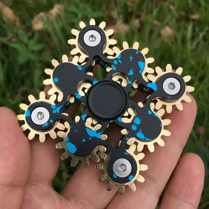 Fidget Spinner Bearing - 9 기어 핸드 스피너 고품질 금속