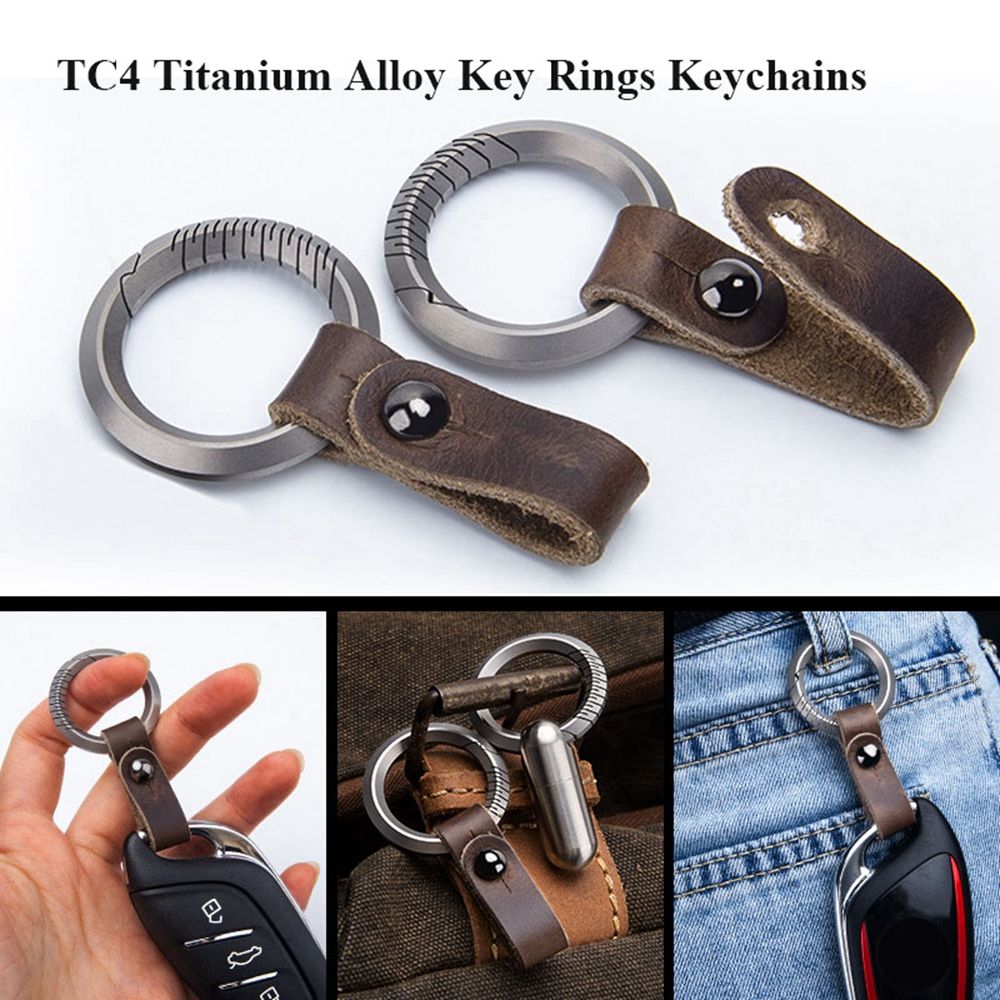 티타늄 합금 가죽 허리 벨트 버클 키체인 자동차 키 펜 - Edc Concealed Carry Belt 리뷰 및 가격