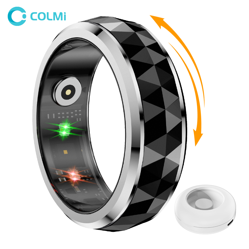 2024 COLMI 남성용 스마트 링, 피젯 스피너 불 - Fidget Spinner Bearing 리뷰 및 가격