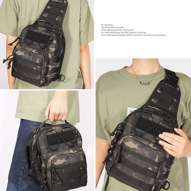 다용도 전술 가슴 가방 남성용 아웃도어 EDC 숄더 슬 - Edc Carry Pack 리뷰 및 가격