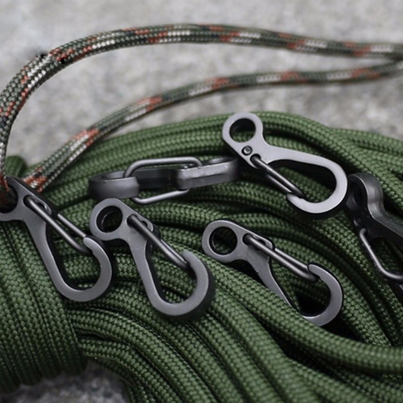 10 개/몫 미니 Carabiner Paracord 전 - Edc Carry Kit 리뷰 및 가격