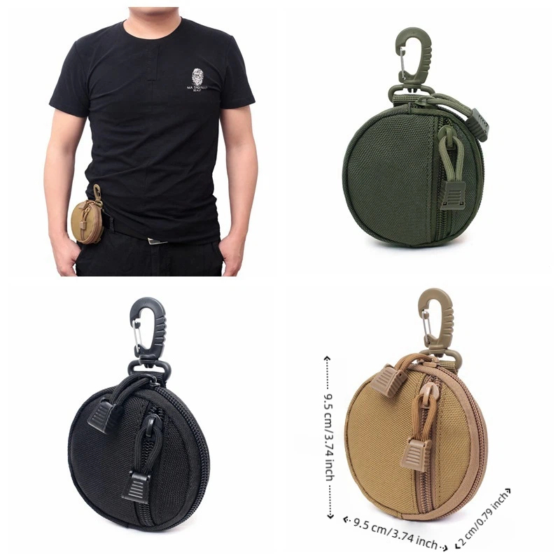 다기능 야외 허리 가방, 전술 나일론 미니 키체인 가방 - Edc Carry Pack 리뷰 및 가격