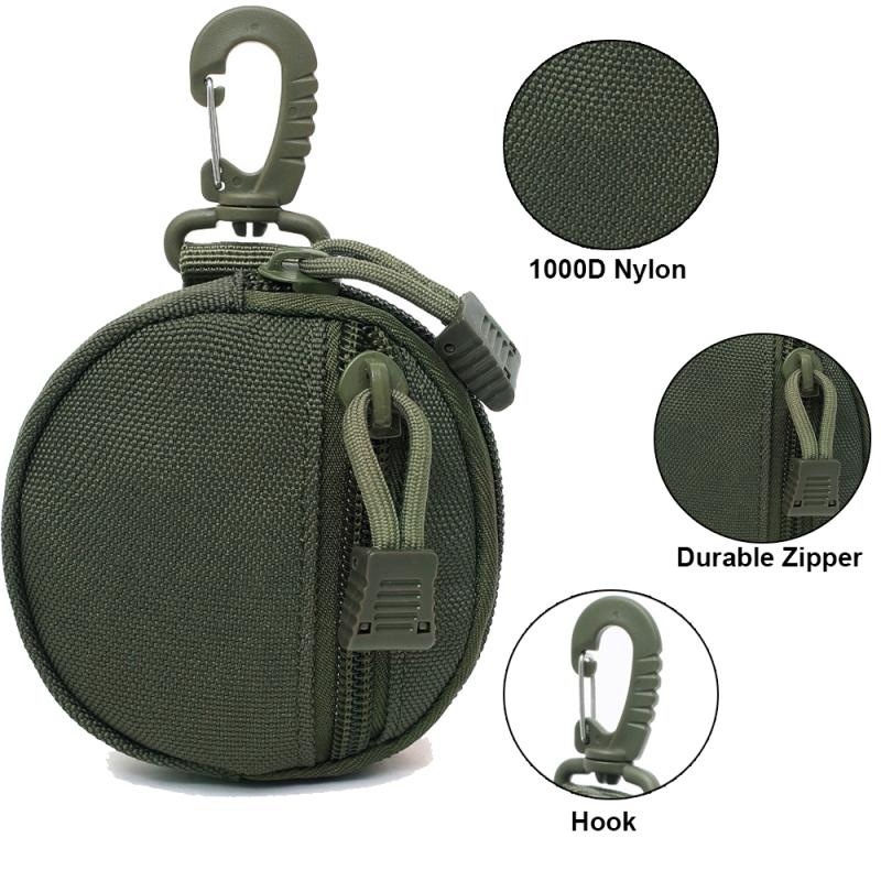 다기능 야외 허리 가방, 전술 나일론 미니 키체인 가방 - Edc Carry Pack 리뷰 및 가격