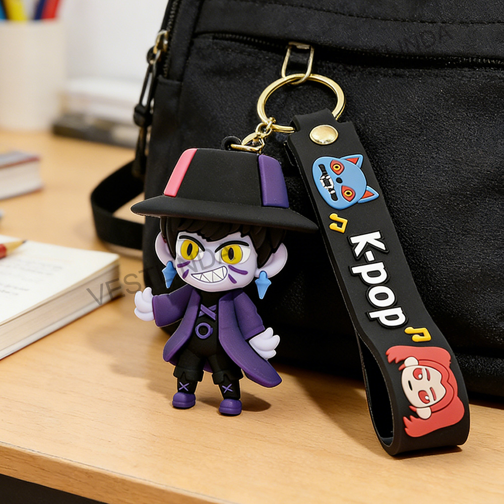 인기 폭발 K팝 데몬 헌터 시리즈 키체인 3D 스테레오 - Carabiner Keychain 리뷰 및 가격