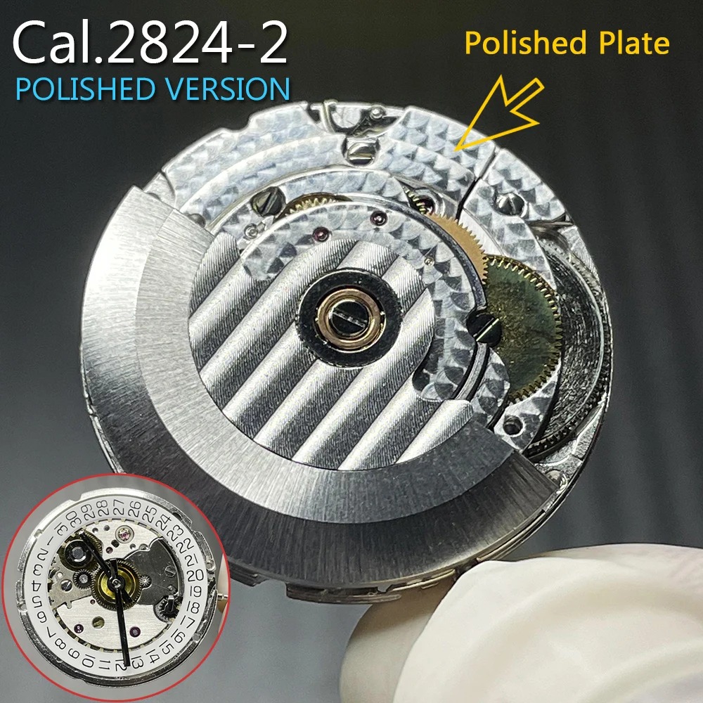 고정밀 2824-2 클론 광택 플레이트 버전 시걸 28 - Watch Winder Compact 리뷰 및 가격