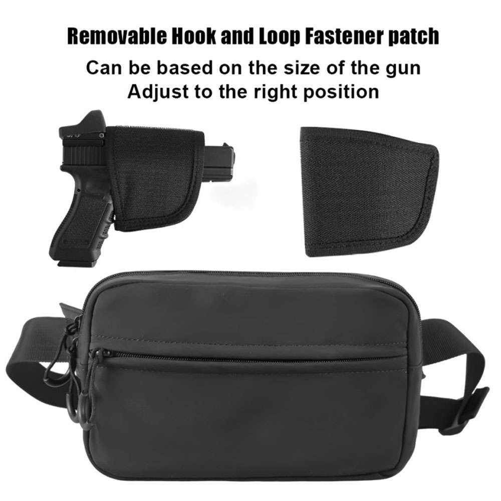 숨김 휴대용 허리 가방 전술 패니 팩 홀스터 권총 파우 - Edc Concealed Carry Bag 리뷰 및 가격