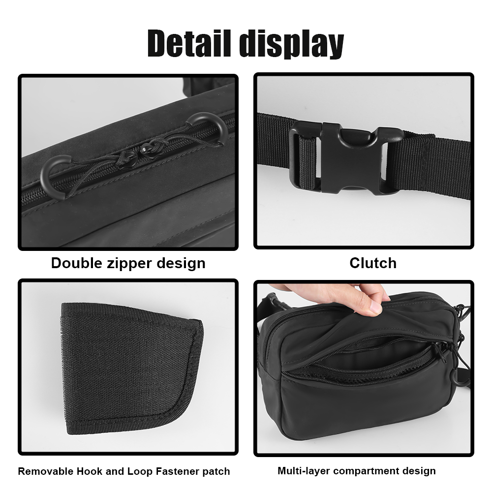 숨김 휴대용 허리 가방 전술 패니 팩 홀스터 권총 파우 - Edc Concealed Carry Bag 리뷰 및 가격