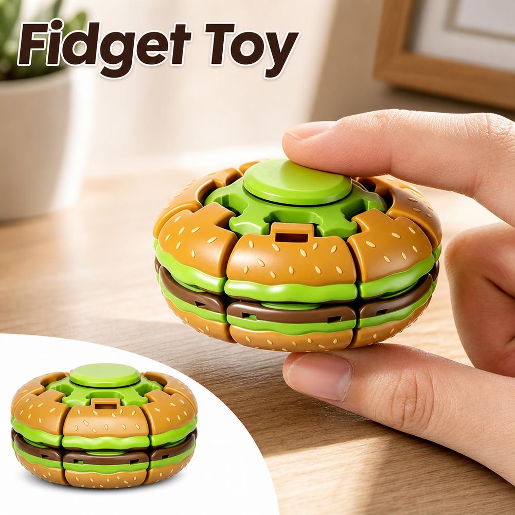 버거 자이로스코프 피젯 토이 손가락 스피너 볼 프레스  - Fidget Spinner Bearing 리뷰 및 가격