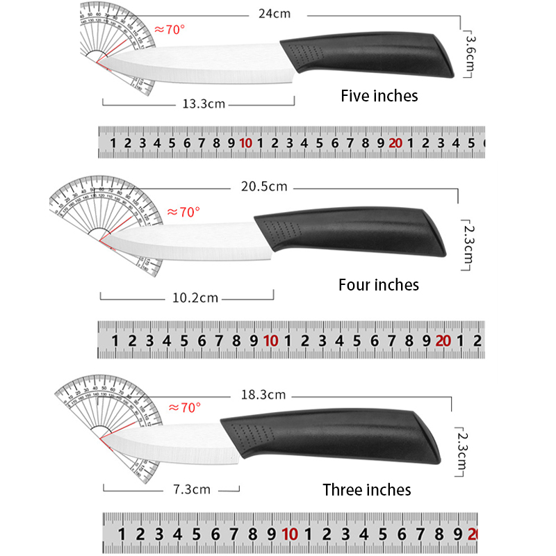 3/4/5인치 세라믹 칼은 녹슬지 않고 산화에 강합니다 - Pocket Knife Ceramic 리뷰 및 가격