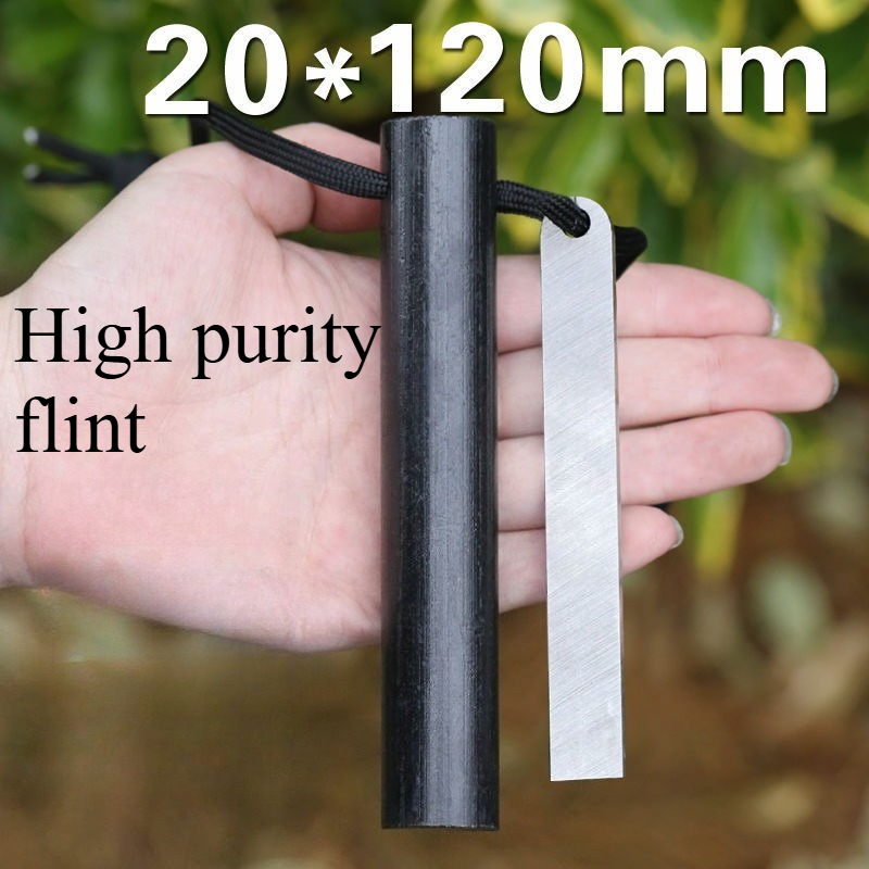 비상용 파이어 스타터 세트 - 20×120mm 두꺼운  - Ferro Rod Striker 리뷰 및 가격