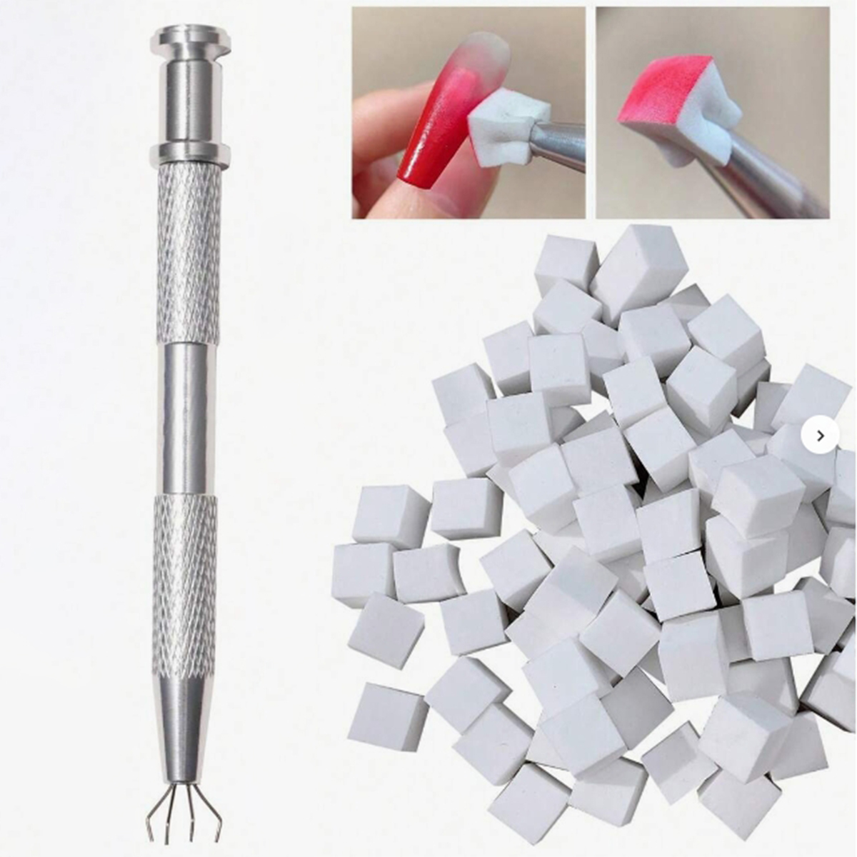 1세트 100개 네일 케어 그라데이션 팻 코튼 클립 스 - Nail File Titanium 리뷰 및 가격