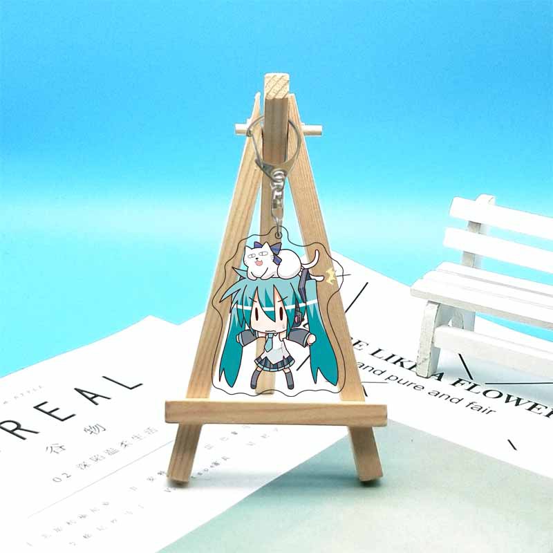 하츠네 미쿠 애니메이션 아크릴 귀여운 피규어 가방 참  - Carabiner Keychain 리뷰 및 가격