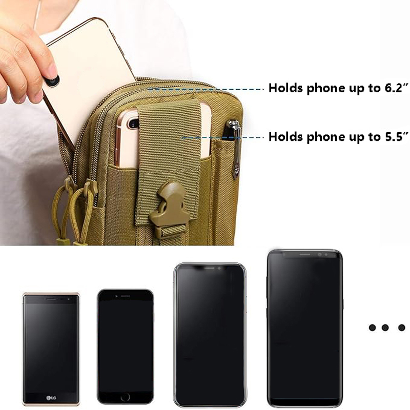 범용 EDC 전술 몰리 파우치 허리 가방 (휴대폰 홀스 - Edc Carry Pack 리뷰 및 가격