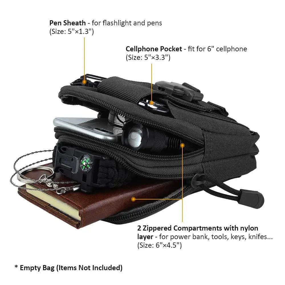 야외용품 도구 가젯 포켓 벨트 가방 전술 허리 EDC  - Edc Carry Pack 리뷰 및 가격